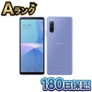 整備済み品】 SONY ソニー Xperia 10 III ブルー SIMフリー