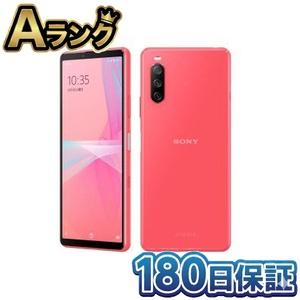 整備済み品】 SONY ソニー Xperia 10 III ピンク SIMフリー