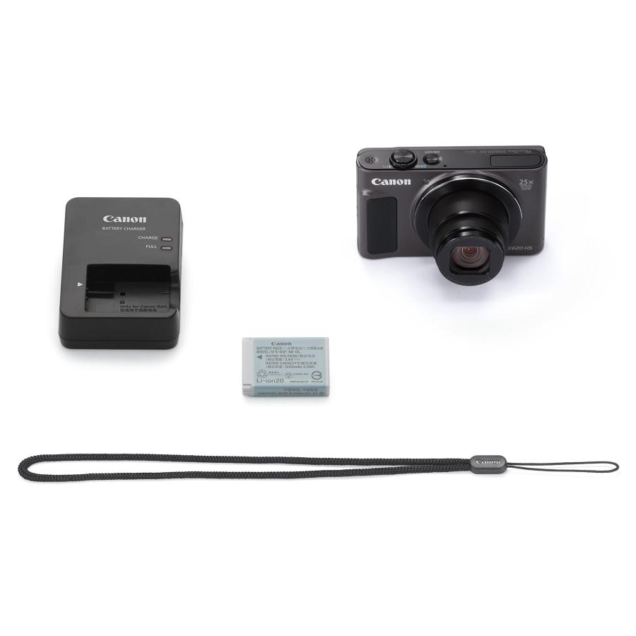 【整備済み品】 Canon PowerShot SX620 HS ブラック キャノン デジカメ 高倍率ズーム 180日保証_3