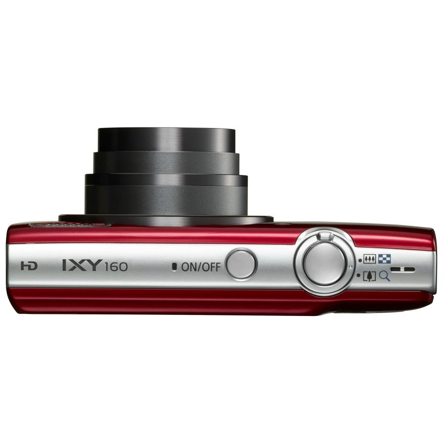 整備済み品】 Canon デジタルカメラ IXY160 レッド キヤノン デジカメ