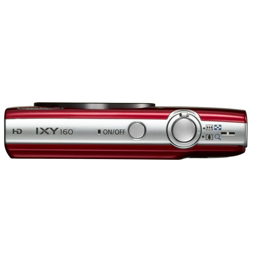 整備済み品】 Canon デジタルカメラ IXY160 レッド キヤノン デジカメ
