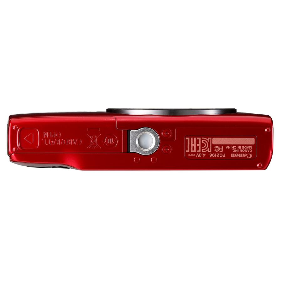 整備済み品】 Canon デジタルカメラ IXY160 レッド キヤノン デジカメ