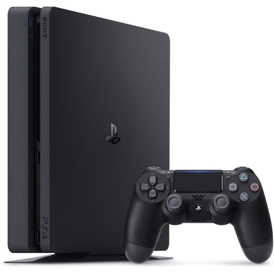 【整備済み品】 SONY PlayStation 4 ジェット・ブラック 500GB CUH-2200AB01 PS4 プレイステーション4 プレステ4 本体 スリム 薄型 180日保証