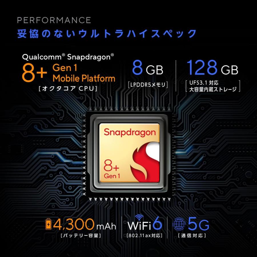 整備済み品】 ASUS Zenfone 9 スターリーブルー 8GB 128GB SIMフリー