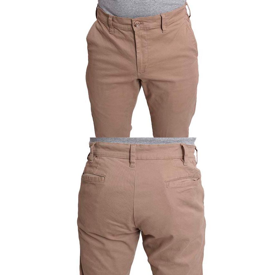 Hanes（ヘインズ） チノパン メンズ 裾上げ済み スリム ストレッチ