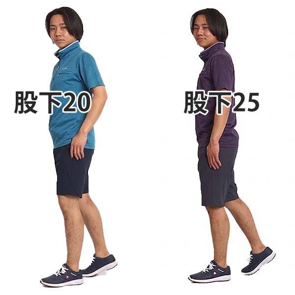 接触冷感 ゴルフウェア メンズ ショートパンツ 夏用 ゴルフパンツ
