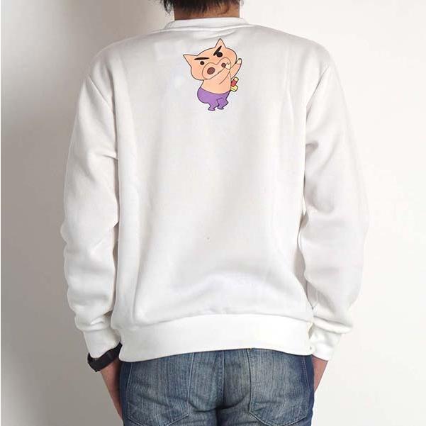 クレヨンしんちゃん メンズ トレーナー 裏起毛 スウェット スエット クルー キャラクター キャラ アニメ ぶりぶりざえもん 送料無料 秋冬 Kr3366 Freestylewear 通販 Yahoo ショッピング