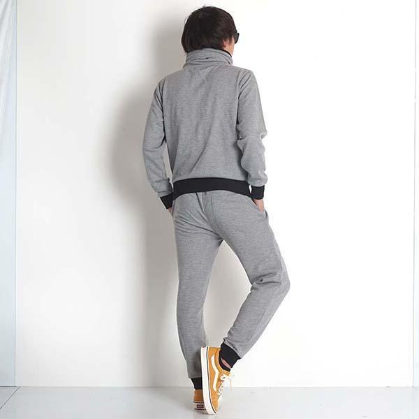 セットアップ メンズ 上下セット ボリュームネック アンクル丈