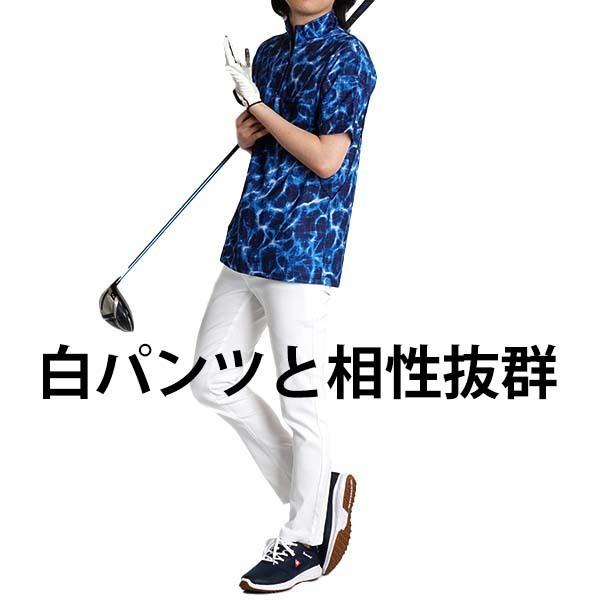 ゴルフウェア メンズ 半袖 ポロシャツ ハーフジップ 速乾 ドライ ストレッチ 迷彩 春 夏 コーディネート メガストレッチ 派手 おしゃれ Freestylewear 通販 Yahoo ショッピング