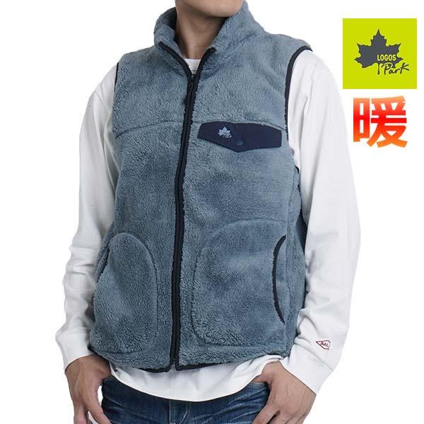 ロゴス パーク Logos Park ボア フリース ベスト 安心の実績 高価 買取 強化中 メンズ 防寒 防寒着 キャンプ アウトドア ブランド アウター ゆったり Outdoor 1433 5361 春 秋冬 極暖