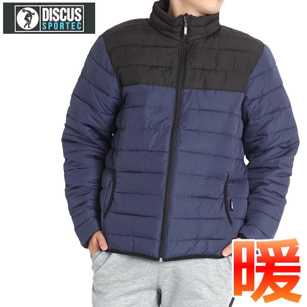 中綿ジャケット メンズ アウター 軽量 撥水 防寒着 秋冬 限定製作 防寒 ブルゾン L ゆったり Ll 1433 5399 ディスカス M ブランド