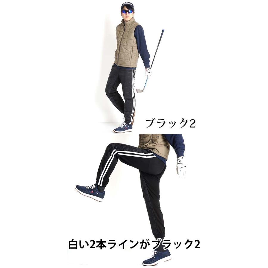 ゴルフウェア メンズ パンツ 冬 秋 秋冬 ダウンパンツ ジョガーパンツ