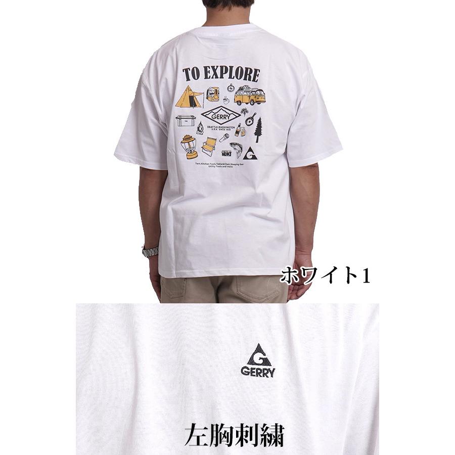 GERRY（ジェリー） tシャツ メンズ 半袖 ブランド 綿100% 夏 春