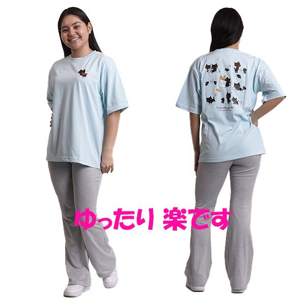 キャラクターTシャツ・パンツセット ネコ tシャツ 猫 キャラクター メンズ 半袖 レディース ユニセックス