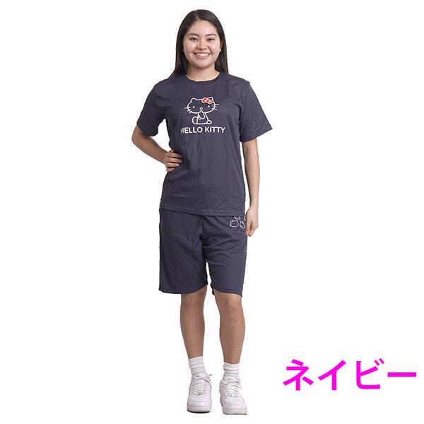 ハローキティ スーツ 上下 セットアップ 半袖 tシャツ ハーフパンツ