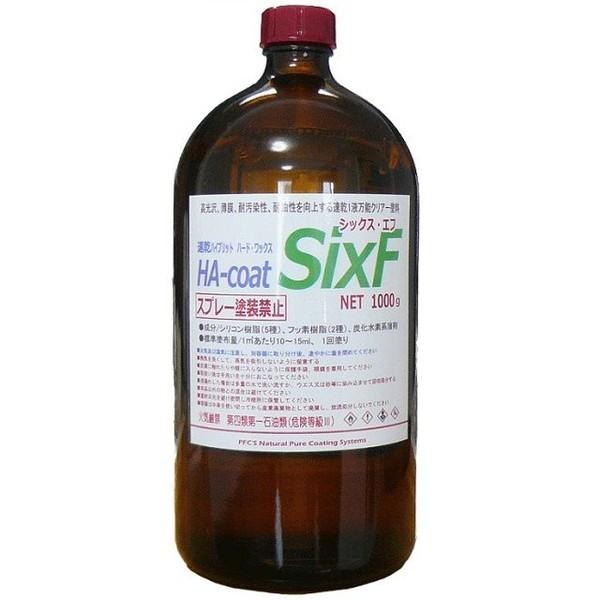 掃除 ガラスコーティング 100ｍ2用1000g入り、シックス・エフ SixF 耐久性3年以上 | 