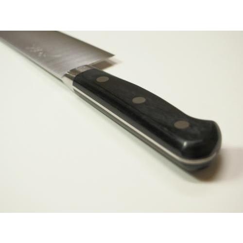 宮文 クロモリ鋼 180mm 牛刀 クロモリ鋼牛刀／KUROMORI GYUTO KNIFE – 宮文