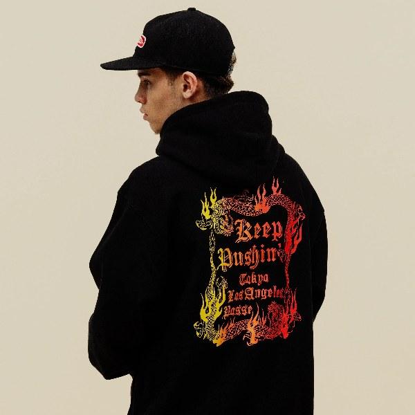 【セール40%OFF】CLUCT/クラクト SUNLAND [HOODIE]/プルオーバーフーディー 04930・BLACK | CLUCT | 05