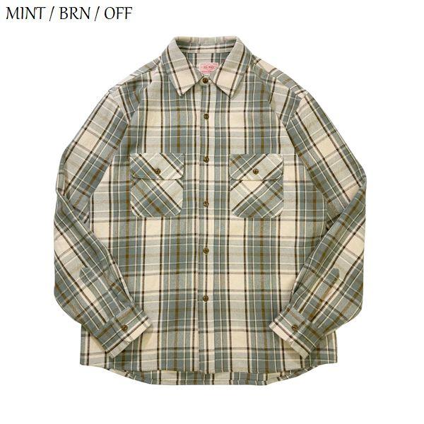 BIG MIKE/ビッグマイク Heavy Flannel Shirts/ヘビーフランネルシャツ 102535104・3color | BIG MIKE | 01
