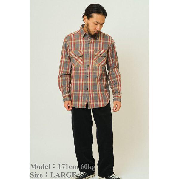 BIG MIKE/ビッグマイク Heavy Flannel Shirts/ヘビーフランネルシャツ 102535104・3color | BIG MIKE | 08