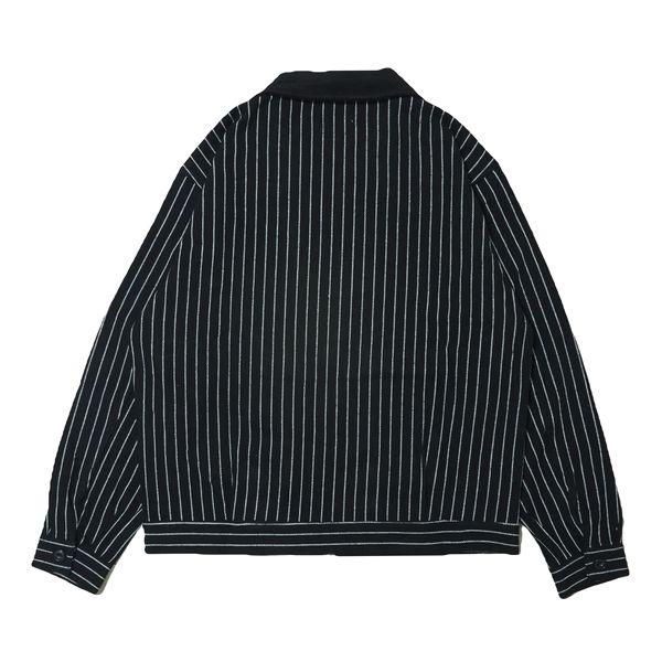BIG MIKE/ビッグマイク Heavy Flannel Tracker Jacket/ヘビーフランネルトラッカージャケット 102636200・BLACK STRIPE | BIG MIKE | 01