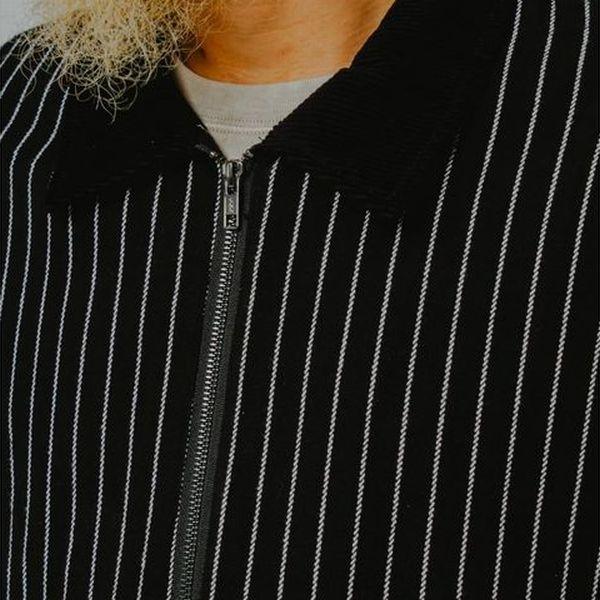 BIG MIKE/ビッグマイク Heavy Flannel Tracker Jacket/ヘビーフランネルトラッカージャケット 102636200・BLACK STRIPE | BIG MIKE | 02