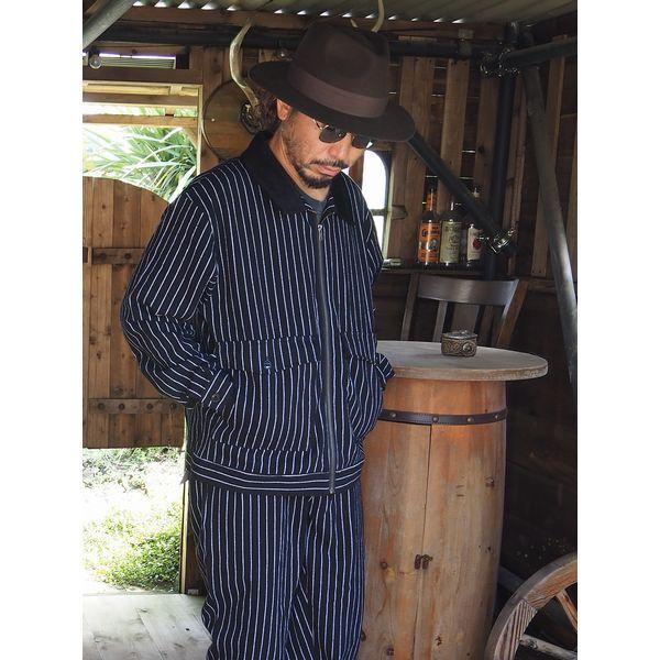 BIG MIKE/ビッグマイク Heavy Flannel Tracker Jacket/ヘビーフランネルトラッカージャケット 102636200・BLACK STRIPE | BIG MIKE | 07