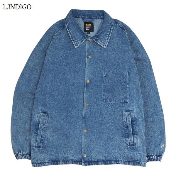 BLUCO ブルコ　デニム　コーチジャケット BLUCO BLUCO/ブルコ 12oz DENIM COACH JACKET/デニムコーチ