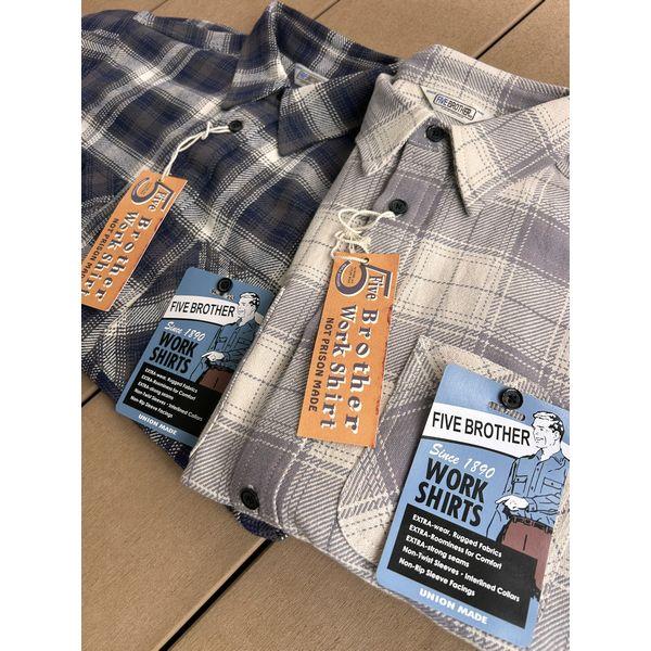 FIVE BROTHER/ファイブブラザー HEAVY FLANNEL WORK SHIRT/ヘビー