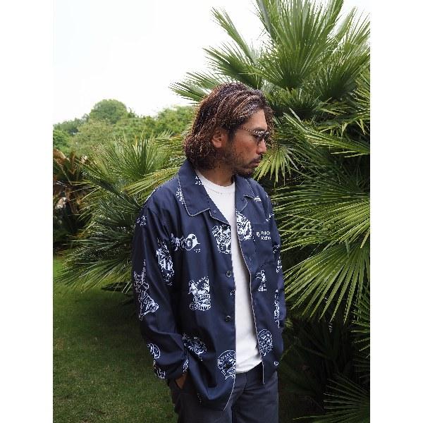 ブルコ] OL-11-007 CORDUROY WORK SHIRT 3色(BLACK/GRAY/OLIVE GREEN