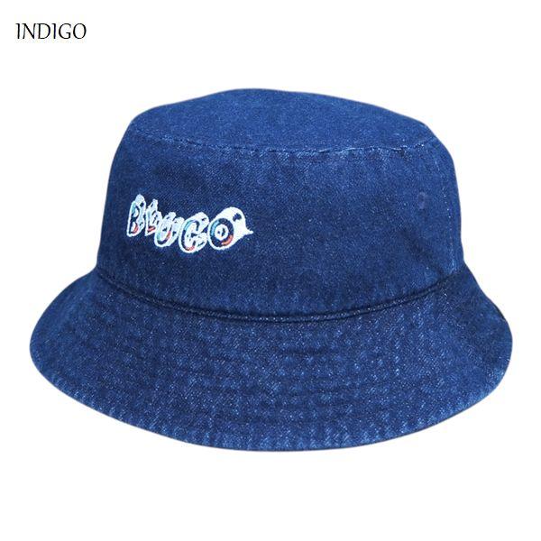 未使用品　45R デニムハット BLUCO（ブルコ） 【セール30%OFF】BLUCO/ブルコ DENIM BUCKET HAT