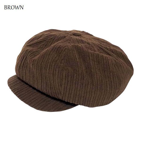 BLUCO（ブルコ） CORDUROY NEWSBOY CAP/コーデュロイニュースボーイ