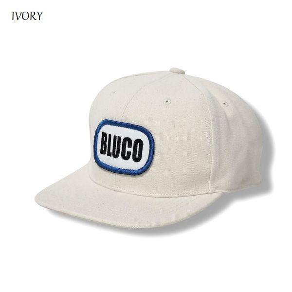 BLUCO（ブルコ） 6-PANEL CANVAS CAP -OVAL-/キャンバスキャップ 161