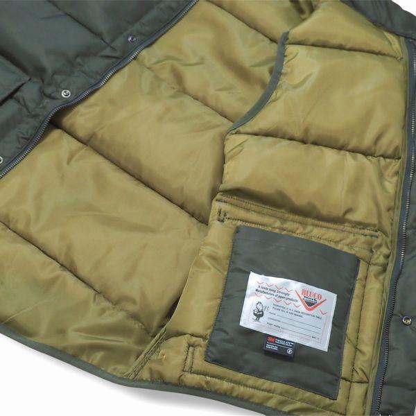 BLUCO（ブルコ） HEAVY NYLON PADDED VEST/パディングベスト 165-35