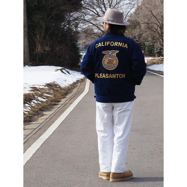 HOUSTON/ヒューストン INDIGO CORDUROY FFA JACKET/コーデュロイ刺繍ジャケット 51597・INDIGO ONE WASH | HOUSTON | 11