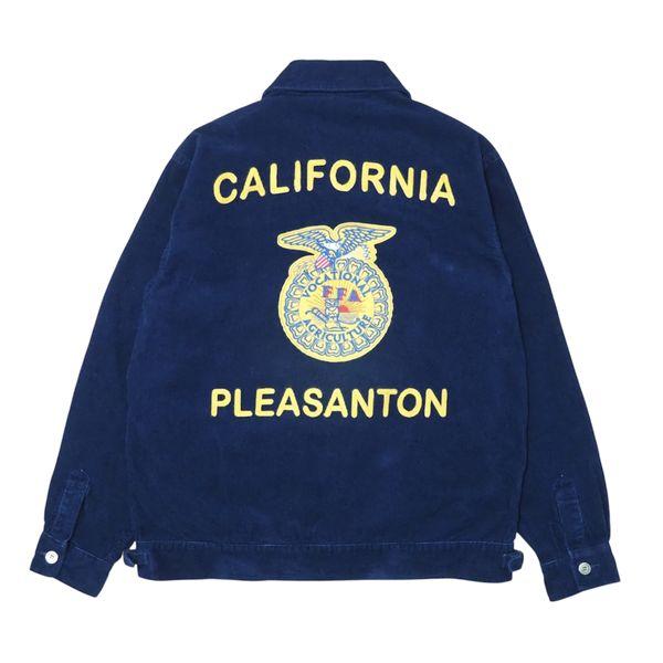 HOUSTON/ヒューストン INDIGO CORDUROY FFA JACKET/コーデュロイ刺繍ジャケット 51597・INDIGO ONE WASH | HOUSTON | 01