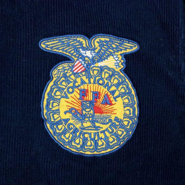 HOUSTON/ヒューストン INDIGO CORDUROY FFA JACKET/コーデュロイ刺繍ジャケット 51597・INDIGO ONE WASH | HOUSTON | 03