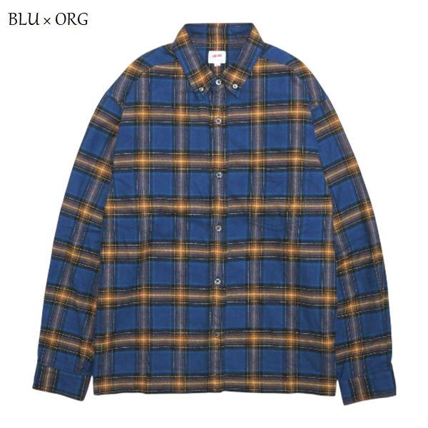 AHE'HEE / B/D NEL SHIRTS ボタンダウンネルシャツ AHBDS・2color |  | 02