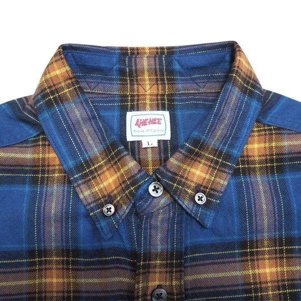 AHE'HEE / B/D NEL SHIRTS ボタンダウンネルシャツ AHBDS・2color |  | 04