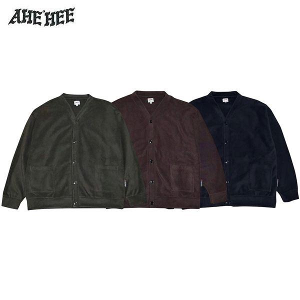 AHE'HEE/アへへ POLARTEC FLEECE CARDIGAN/ポーラテックフリースカーディガン AHFCD・3color | 