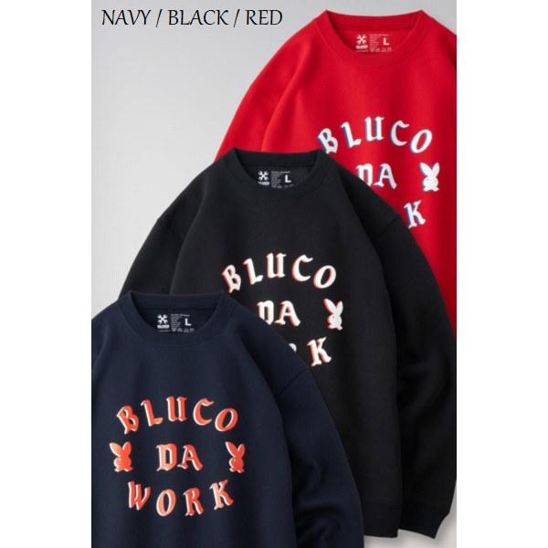 BLUCO WORK GARMENT/ブルコ SWEATSHIRT -DA- /裏起毛クルーネックスウェット 1211・4color｜freeway｜02