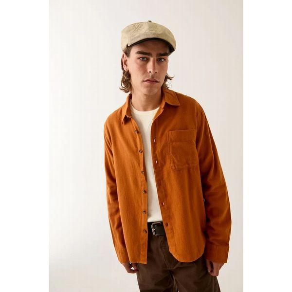 BRIXTON/ブリクストン HASTING LW FLANNEL/フランネルシャツ 01419・CARAMEL | BRIXTON | 05