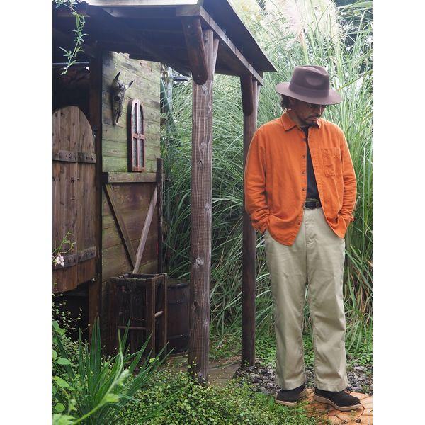 BRIXTON/ブリクストン HASTING LW FLANNEL/フランネルシャツ 01419・CARAMEL | BRIXTON | 08