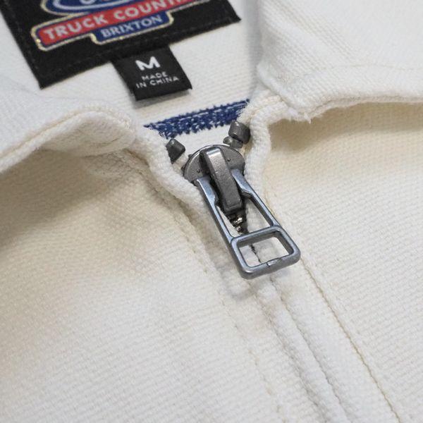 【セール20%OFF】BRIXTON×FORD・FORD NUMBER ONE GARAGE JACKET/ジャケット 03478・WIMBLEDON WHITE | BRIXTON | 04