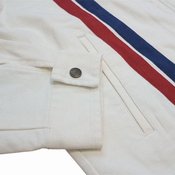 【セール20%OFF】BRIXTON×FORD・FORD NUMBER ONE GARAGE JACKET/ジャケット 03478・WIMBLEDON WHITE | BRIXTON | 05