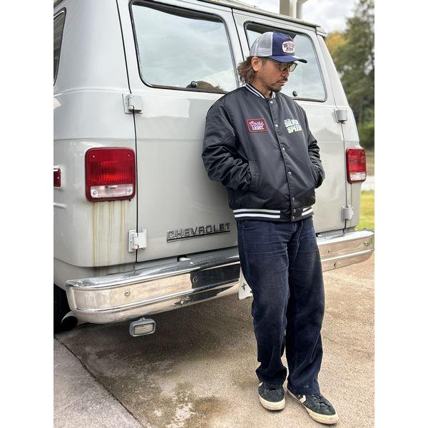 【セール20%OFF】BRIXTON×COORS・COORS LIGHT SILVER SPEED SHOP JACKET/ボンバージャケット 03482・BLACK/SILVER | BRIXTON | 06