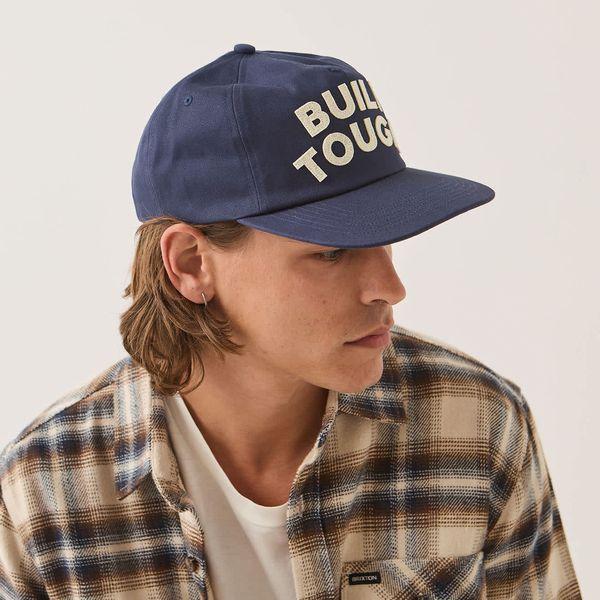 BRIXTON×FORD・FORD BUILT TOUGH SNAPBACK/スナップバックキャップ 12232・AMERICAN NAVY/WIMBLEDON WHITE | BRIXTON | 03
