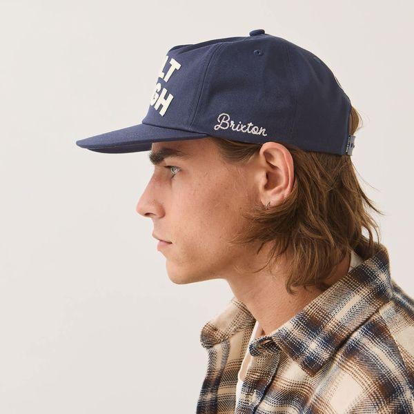 BRIXTON×FORD・FORD BUILT TOUGH SNAPBACK/スナップバックキャップ 12232・AMERICAN NAVY/WIMBLEDON WHITE | BRIXTON | 05