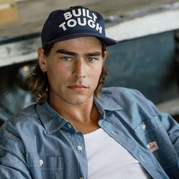 BRIXTON×FORD・FORD BUILT TOUGH SNAPBACK/スナップバックキャップ 12232・AMERICAN NAVY/WIMBLEDON WHITE | BRIXTON | 08