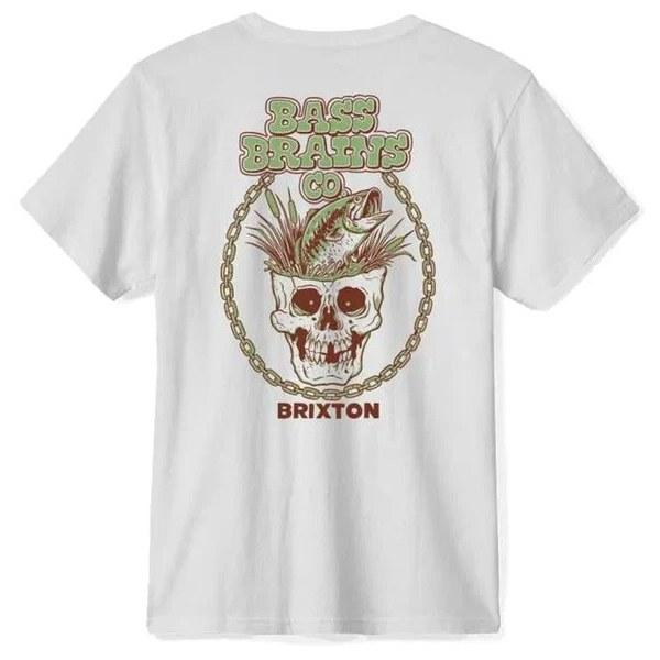 BRIXTON/ブリクストン BASS BRAINS SKULL SS STT/Tシャツ・2color｜freeway｜03